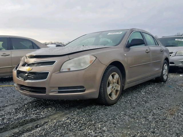 1G1ZG57B28F163726 - 2008 CHEVROLET MALIBU LS 棕色 照片 2