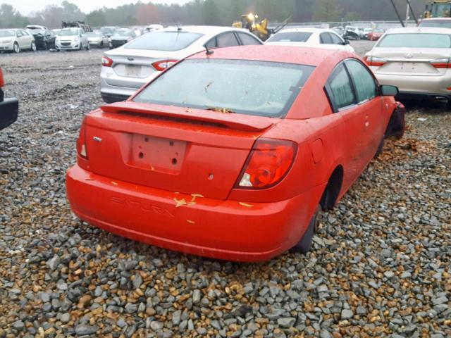 1G8AN15F46Z155285 - 2006 SATURN ION LEVEL RED photo 4