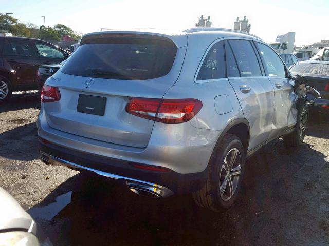 WDC0G4JB0GF071414 - 2016 MERCEDES-BENZ GLC 300 SILVER photo 4