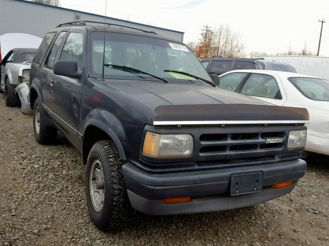 4F2CU44X6MUM10249 - 1991 MAZDA NAVAJO LX BLACK photo 1