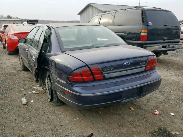 2G1WL52M1X9221355 - 1999 CHEVROLET LUMINA BAS BLUE photo 3