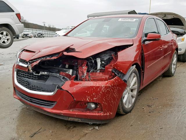 1G11E5SL7EF271189 - 2014 CHEVROLET MALIBU 2LT RED photo 2