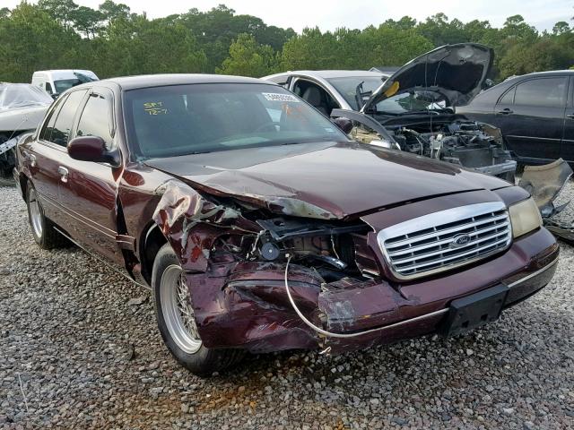 2FAFP74WX1X174275 - 2001 FORD CROWN VICT MAROON photo 1