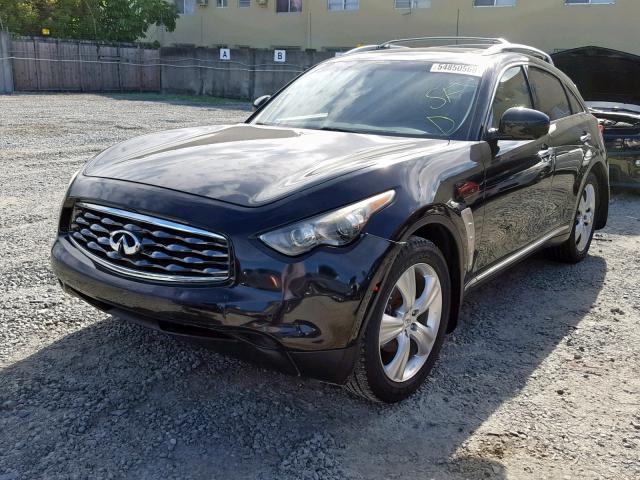 JN8AS1MU0BM111116 - 2011 INFINITI FX35 BLACK photo 2