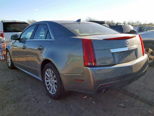 1G6DG5EY9B0120619 - 2011 CADILLAC CTS LUXURY GRAY photo 3