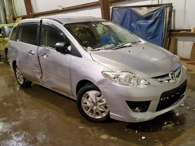 JM1CR293780319399 - 2008 MAZDA 5 SILVER photo 1