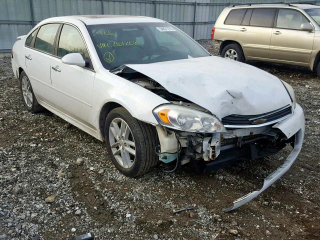 2G1WC5EM9A1261202 - 2010 CHEVROLET IMPALA LTZ WHITE photo 1