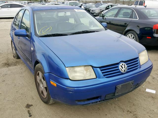 3VWSB69M92M103071 - 2002 VOLKSWAGEN JETTA GLS BLUE photo 1