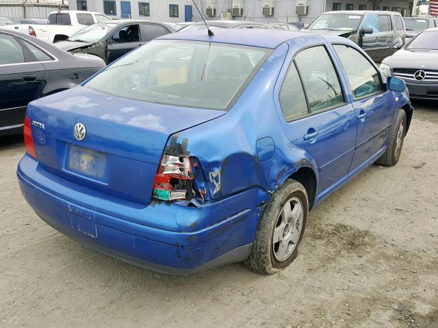 3VWSB69M92M103071 - 2002 VOLKSWAGEN JETTA GLS BLUE photo 4