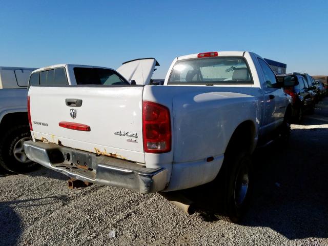 3D7MX46C26G173017 - 2006 DODGE RAM 3500 S WHITE photo 4