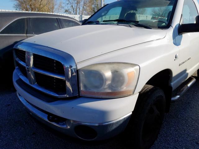 3D7MX46C26G173017 - 2006 DODGE RAM 3500 S WHITE photo 9