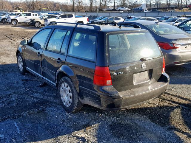 WVWRL61J74W175762 - 2004 VOLKSWAGEN JETTA GL BLACK photo 3