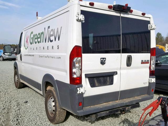 3C6TRVAG6HE510875 - 2017 RAM PROMASTER 白色 照片 3