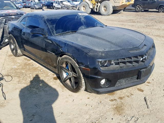 2G1FT1EW5A9164414 - 2010 CHEVROLET CAMARO SS BLACK photo 1