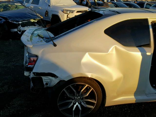 JTKJF5C71FJ011769 - 2015 TOYOTA SCION TC თეთრი ფოტო 9