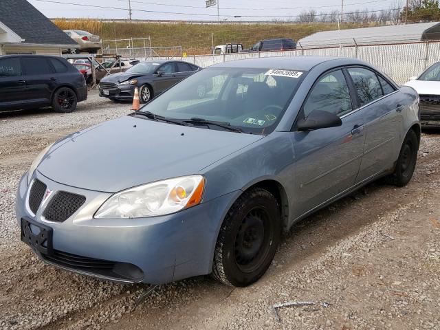 1G2ZF58B274232048 - 2007 PONTIAC G6 VALUE L GRAY photo 2