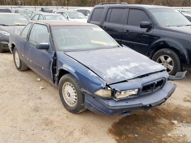 2G4WB14L6P1496401 - 1993 BUICK REGAL CUST BLUE photo 1