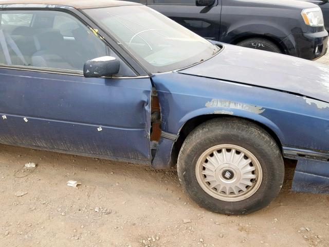 2G4WB14L6P1496401 - 1993 BUICK REGAL CUST BLUE photo 10