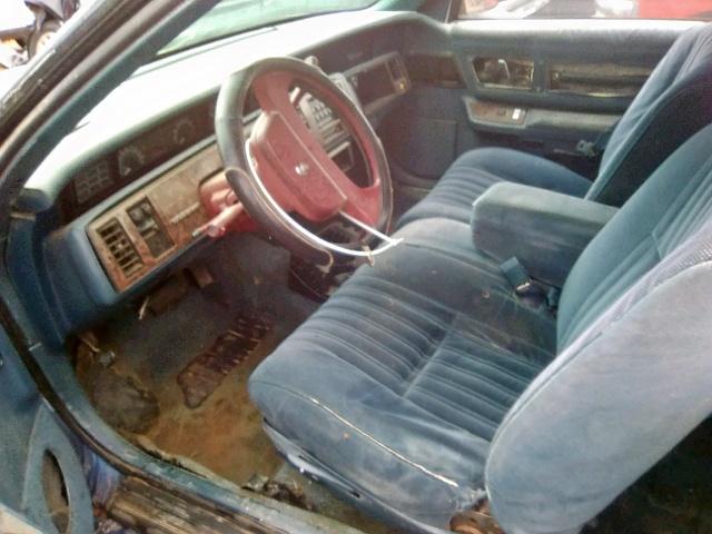 2G4WB14L6P1496401 - 1993 BUICK REGAL CUST BLUE photo 5