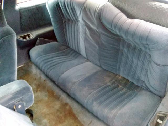 2G4WB14L6P1496401 - 1993 BUICK REGAL CUST BLUE photo 6