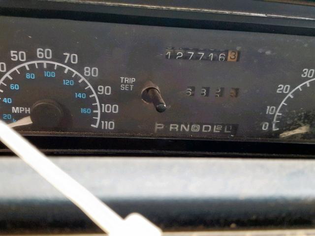 2G4WB14L6P1496401 - 1993 BUICK REGAL CUST BLUE photo 8