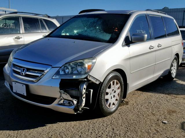 5FNRL38817B008145 - 2007 HONDA ODYSSEY TO SILVER photo 2