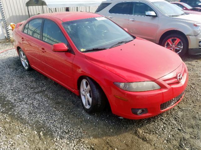 1YVHP84C565M43459 - 2006 MAZDA 6 I RED photo 1