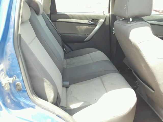KL1TD66E99B304556 - 2009 CHEVROLET AVEO LS BLUE photo 6
