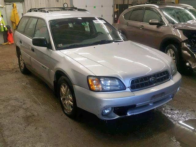 4S3BH675046632196 - 2004 SUBARU LEGACY OUT SILVER photo 1