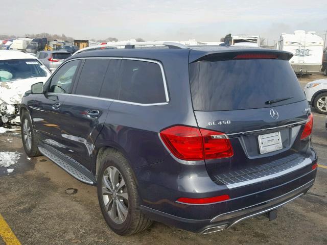 4JGDF7CEXDA198470 - 2013 MERCEDES-BENZ GL 450 4MA GRAY photo 3