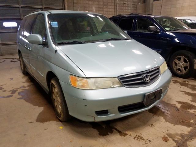 5FNRL18814B132156 - 2004 HONDA ODYSSEY EX SILVER photo 1