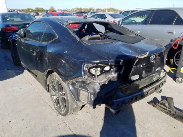 JF1ZNAA14D2733982 - 2013 TOYOTA SCION FR-S BLACK photo 3