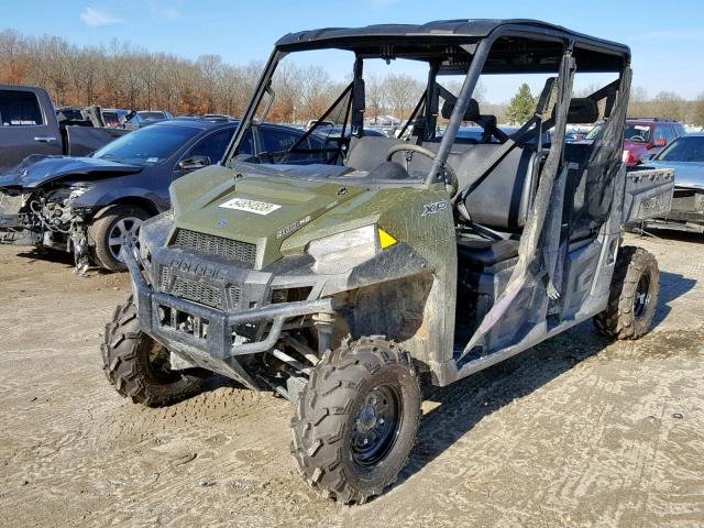 4XARVA872H8024644 - 2017 POLARIS RANGER CRE GREEN photo 2