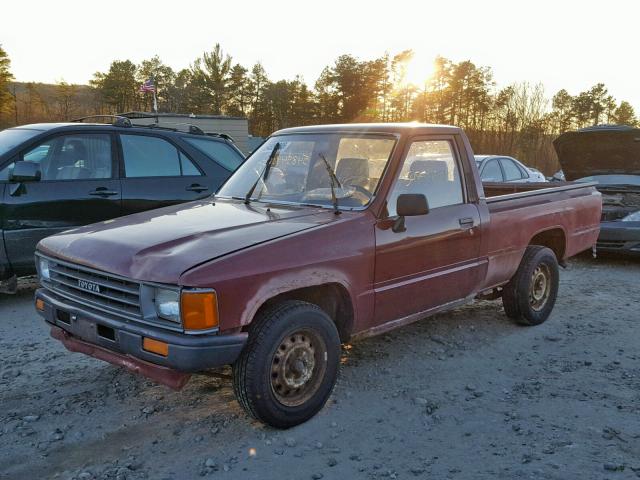 JT4RN50R5H0270115 - 1987 TOYOTA PICKUP 1/2 RED photo 2