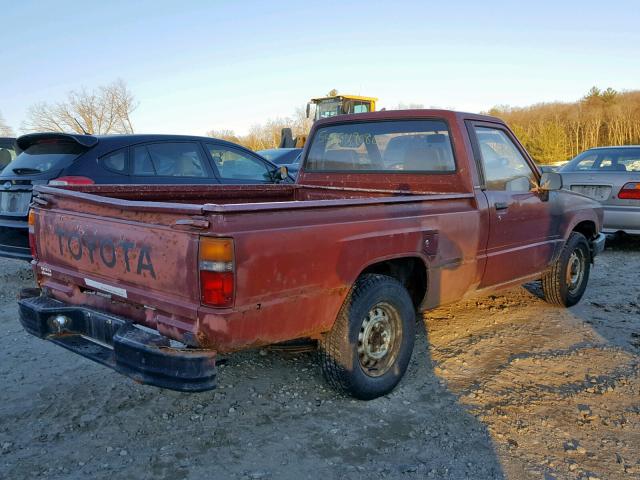 JT4RN50R5H0270115 - 1987 TOYOTA PICKUP 1/2 RED photo 4