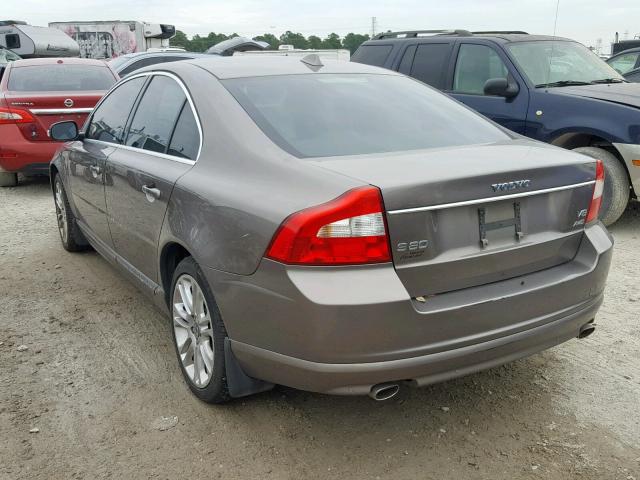 YV1AH852571026873 - 2007 VOLVO S80 V8 TAN photo 3