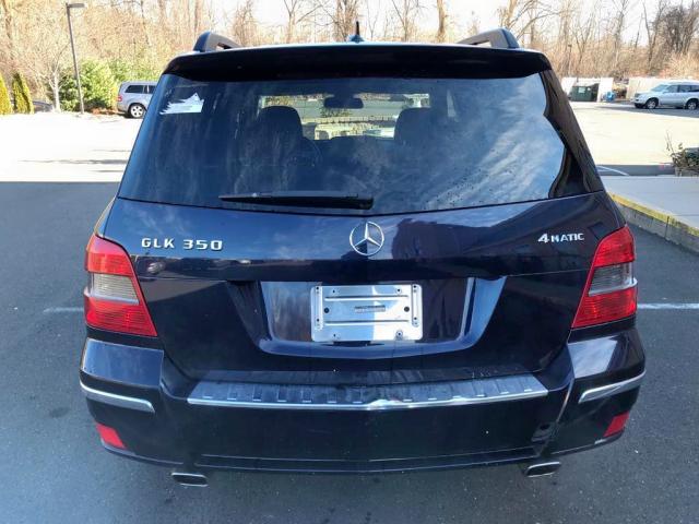 WDCGG8HB8BF607515 - 2011 MERCEDES-BENZ GLK 350 4M BLACK photo 6