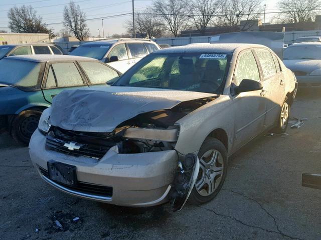 1G1ZS58N48F104006 - 2008 CHEVROLET MALIBU LS 金色 照片 2