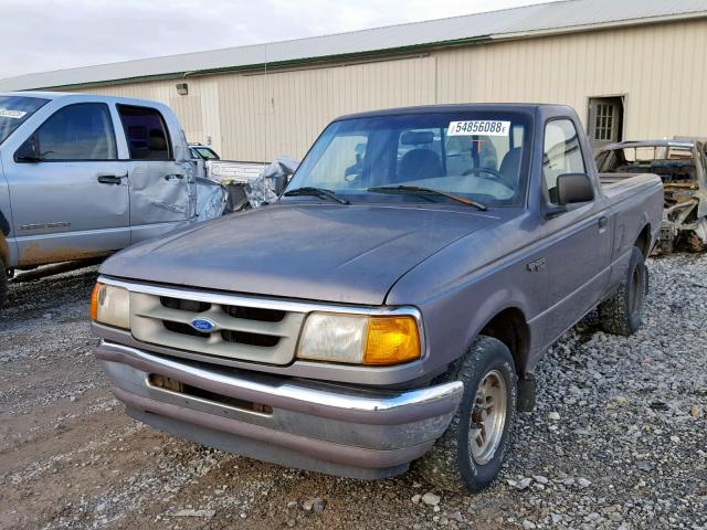 1FTCR10U1VUA56069 - 1997 FORD RANGER GRAY photo 2