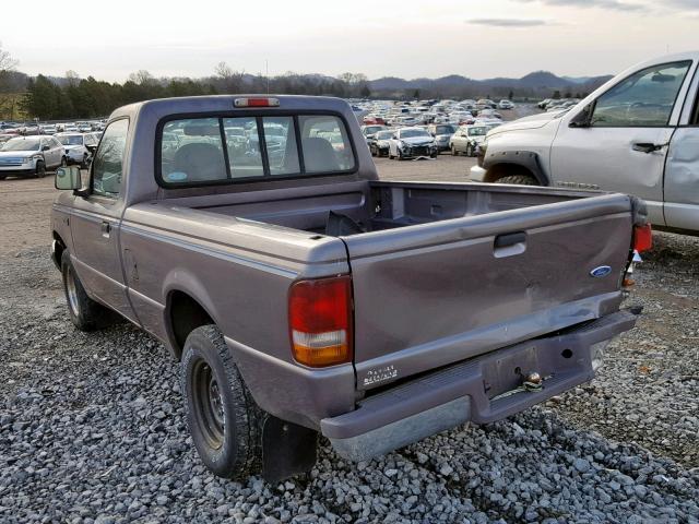 1FTCR10U1VUA56069 - 1997 FORD RANGER GRAY photo 3