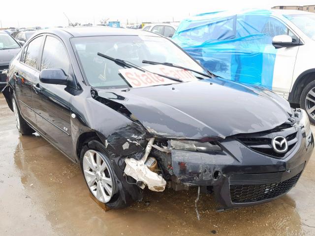 JM1BK323271768935 - 2007 MAZDA 3 S BLACK photo 1