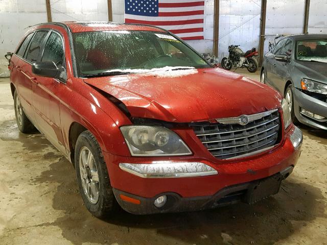 2C8GM68484R624815 - 2004 CHRYSLER PACIFICA MAROON photo 1