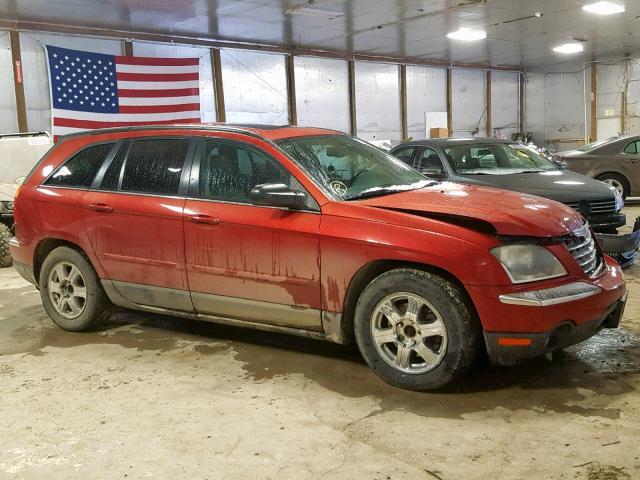 2C8GM68484R624815 - 2004 CHRYSLER PACIFICA MAROON photo 9