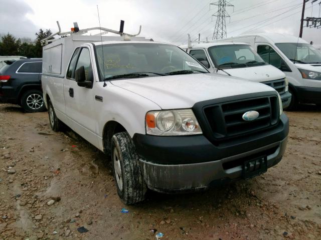 1FTRF12268KD97241 - 2008 FORD F150 WHITE photo 1