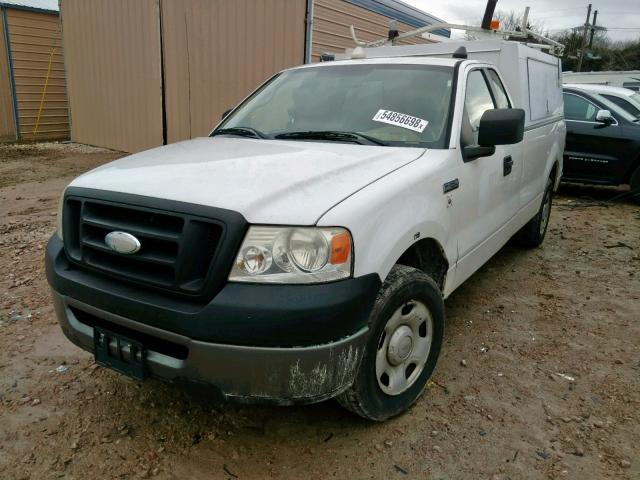 1FTRF12268KD97241 - 2008 FORD F150 WHITE photo 2