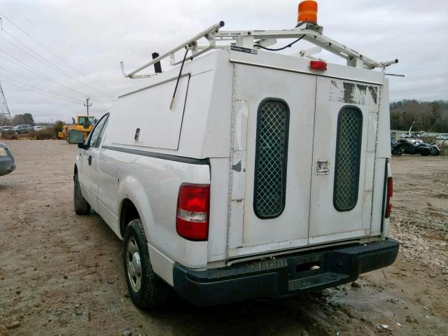 1FTRF12268KD97241 - 2008 FORD F150 WHITE photo 3