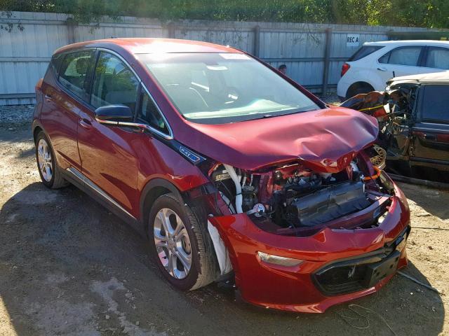 1G1FW6S07H4189221 - 2017 CHEVROLET BOLT EV LT BURGUNDY photo 1