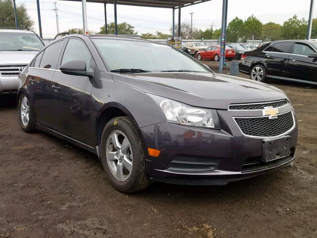 1G1PC5SB9E7488079 - 2014 CHEVROLET CRUZE LT GRAY photo 1