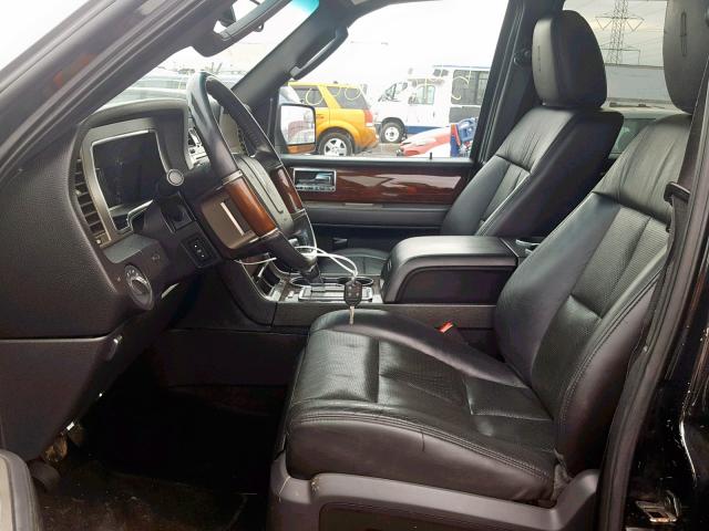 5LMJJ3H57EEL06408 - 2014 LINCOLN NAVIGATOR 黑色 照片 5