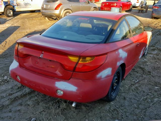 1G8ZR12782Z282295 - 2002 SATURN SC2 RED photo 4